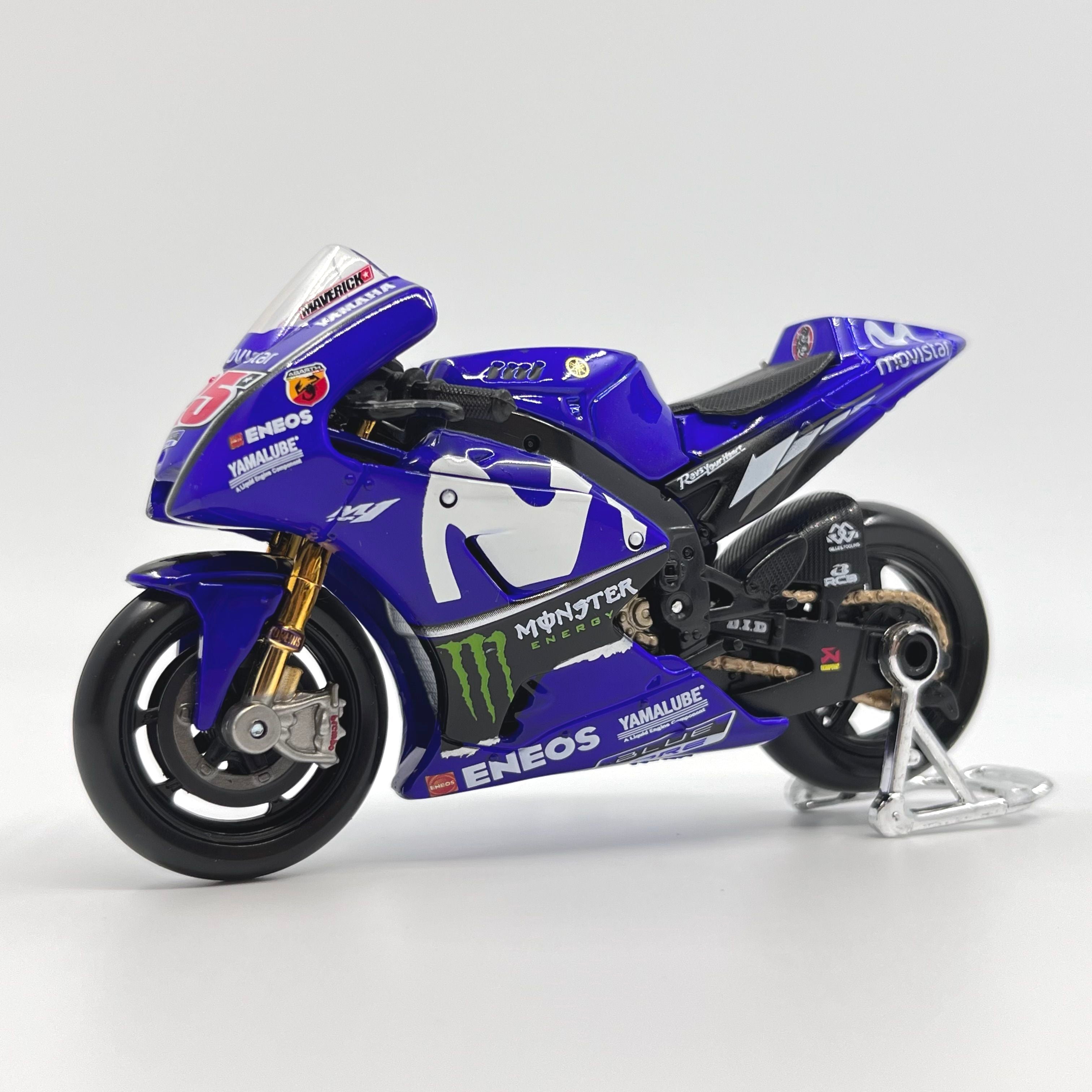 2018 Yamaha MotoGP YZR-M1 #25 Diecast Bike 1:18 Motorcycle Model By Maisto