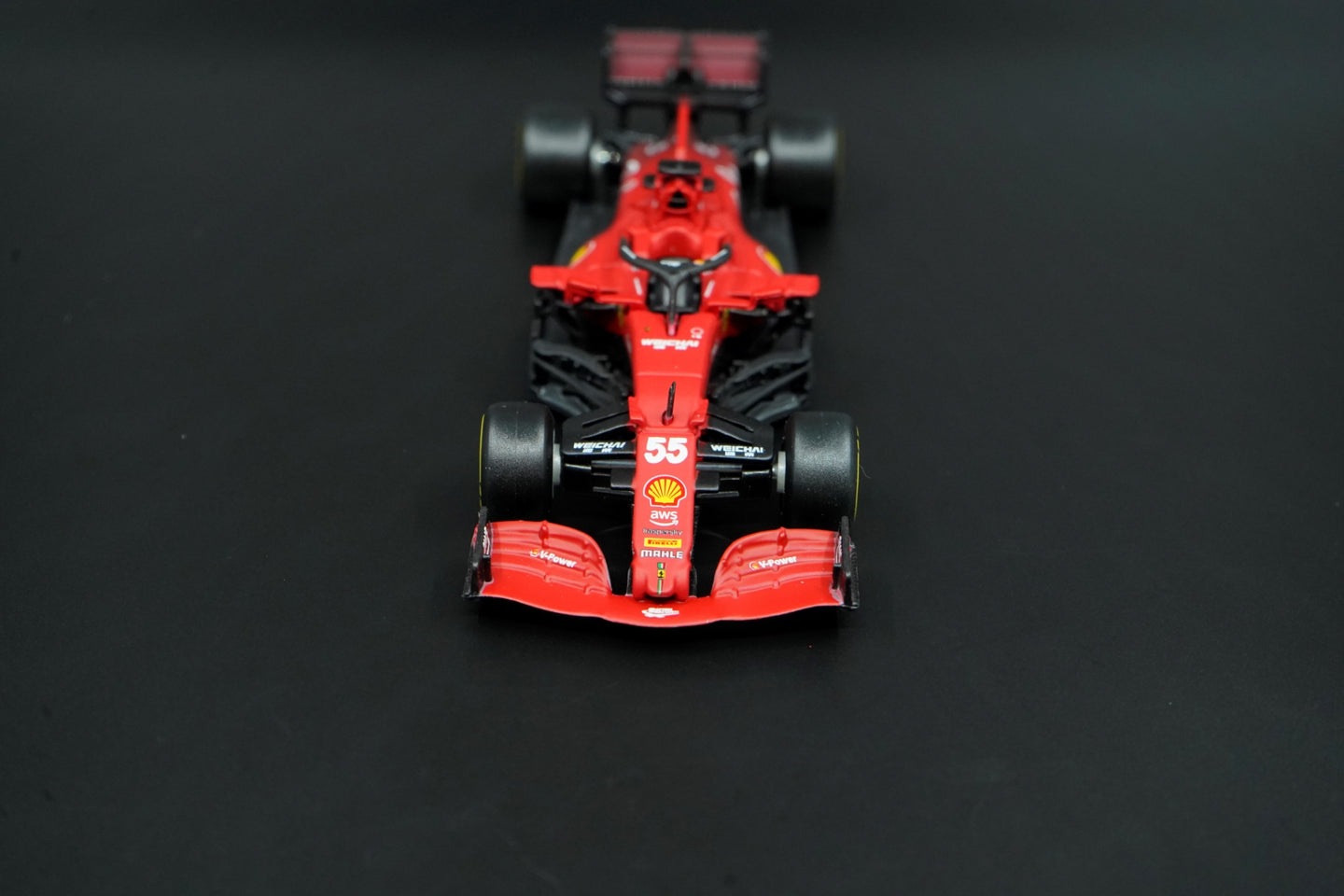 2021 Ferrari SF21 F1 Formula Diecast Race Car Model 1:43 by Bburago