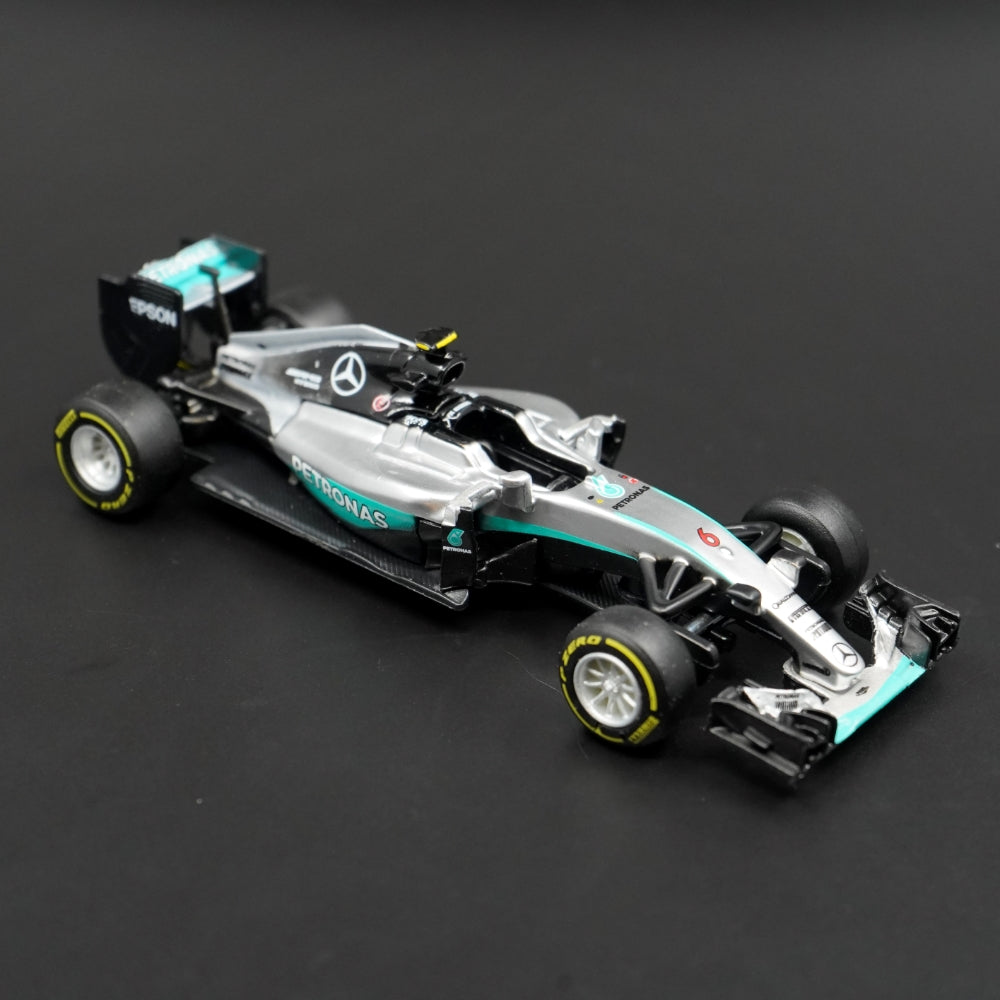 2016 Mercedes- F1 W07 Hybrid F1 Formula Diecast Race Car Model 1:43 by Bburago