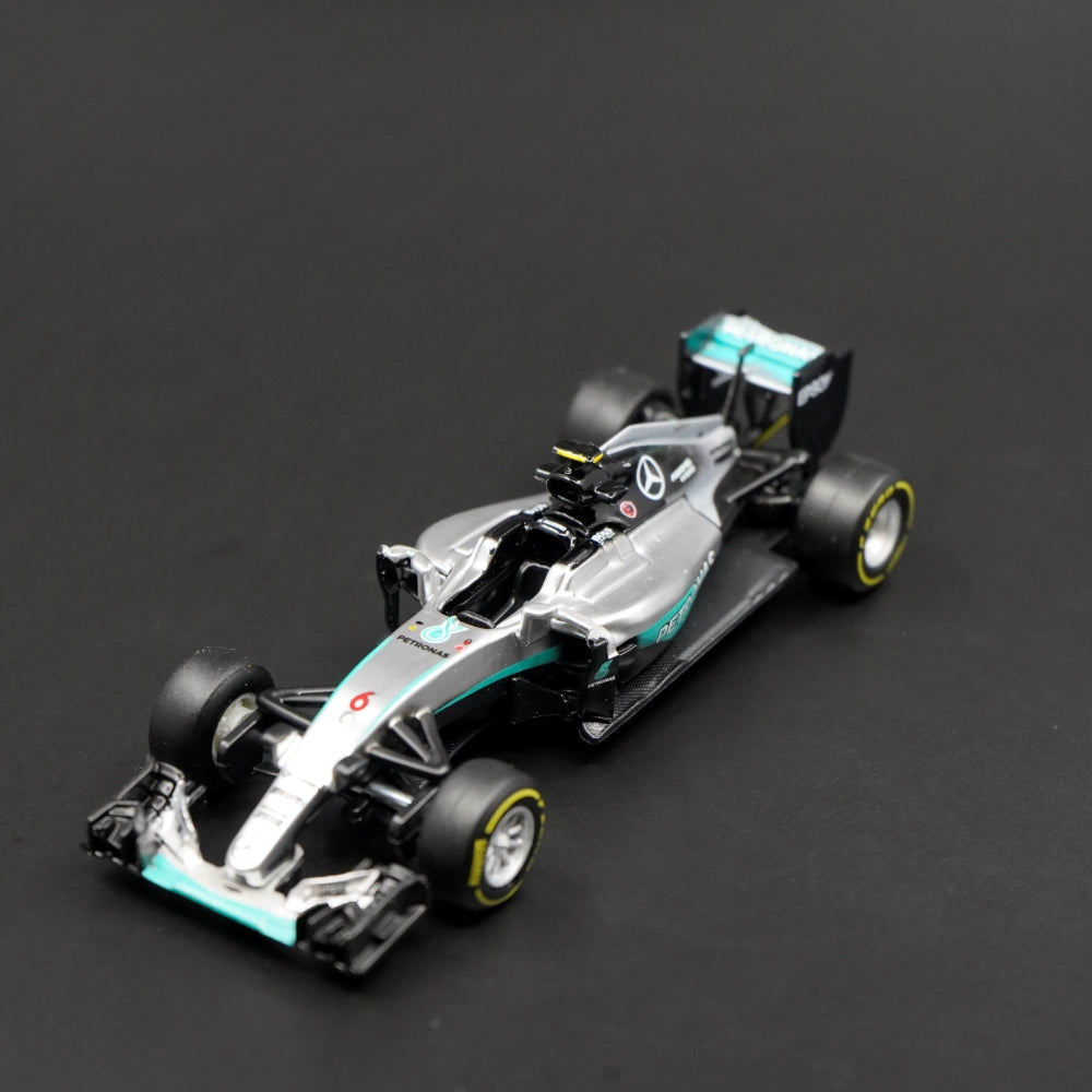 2016 Mercedes- F1 W07 Hybrid F1 Formula Diecast Race Car Model 1:43 by Bburago