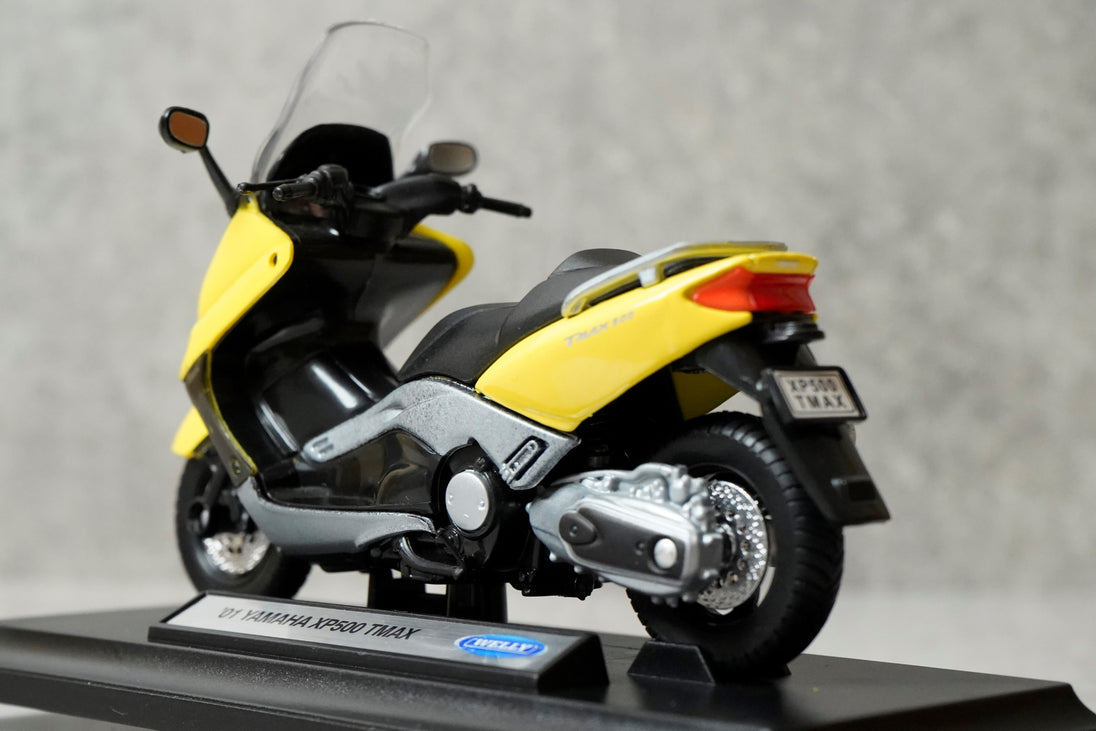 2001 Yamaha XP500 Tmax Diecast Bike 1:18 Motorcycle Model By Welly
