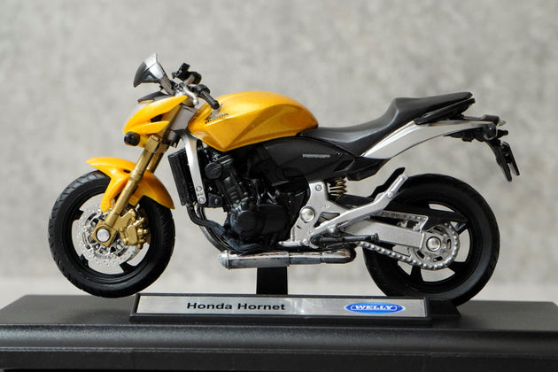 Honda Hornet Diecast Bike 1:18 Motorcycle Model By Welly