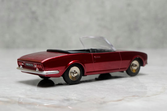 Cabriolet 504 Peugeot Alloy Diecast Car Model 1:43 By DINKY TOYS