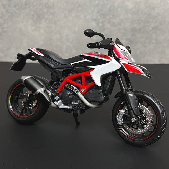 Ducati Hypermotaro SP Diecast Bike 1:12 Motorcycle Model By Maisto