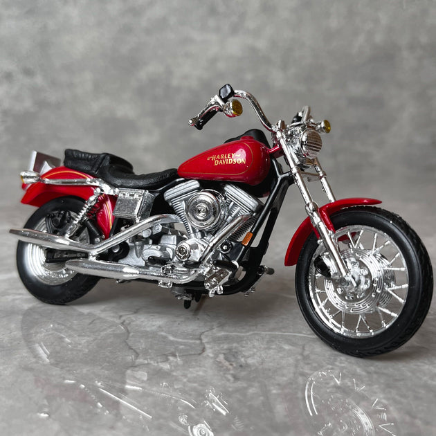 1997 Harley Davidson FXDL Dyna Low Rider 1:18 Diecast Bike Motorcycle Model By Maisto