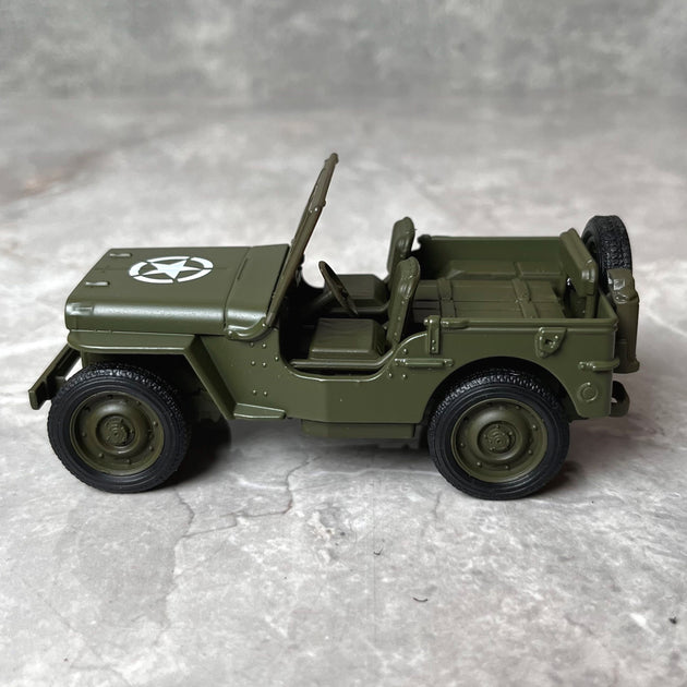 1941 Willys MB Jeep 4.5 Inch Diecast Car Model 1:36 By Welly