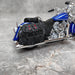 1999 Harley Davidson FLSTS Heritage Softail Springer Blue 1:18 Diecast Bike Motorcycle Model By Maisto
