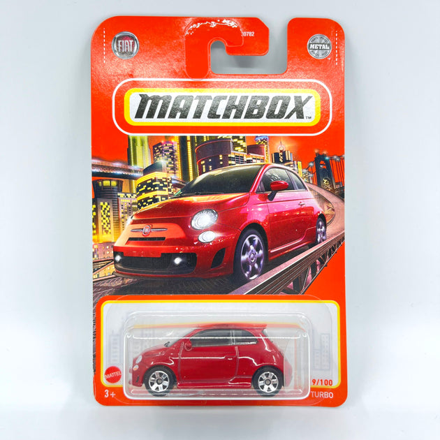 2019 Fiat 500 Turbo Rare MatchBox Alloy Diecast Car Model