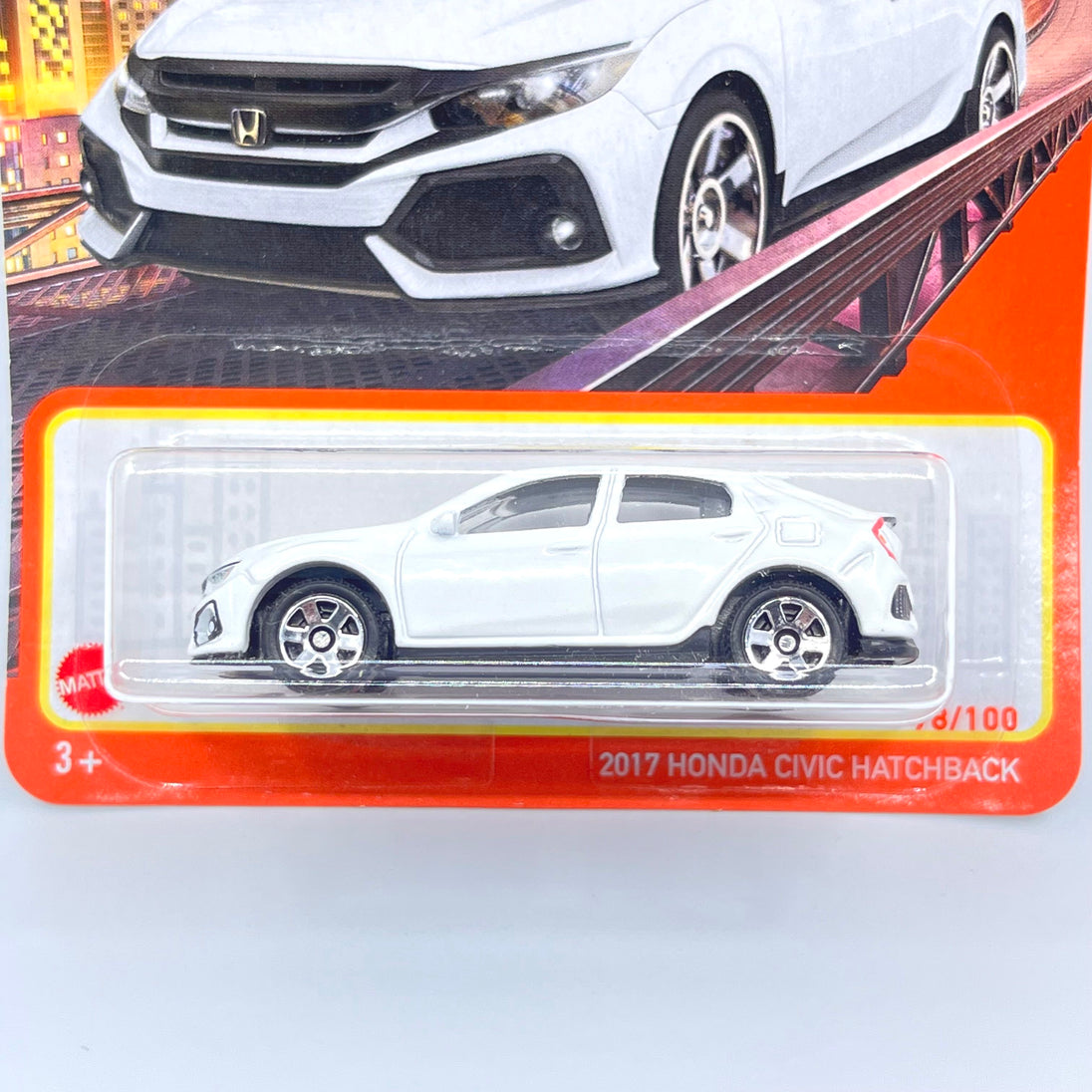 2017 Honda Civic Hatchback Rare MatchBox Alloy Diecast Car Model