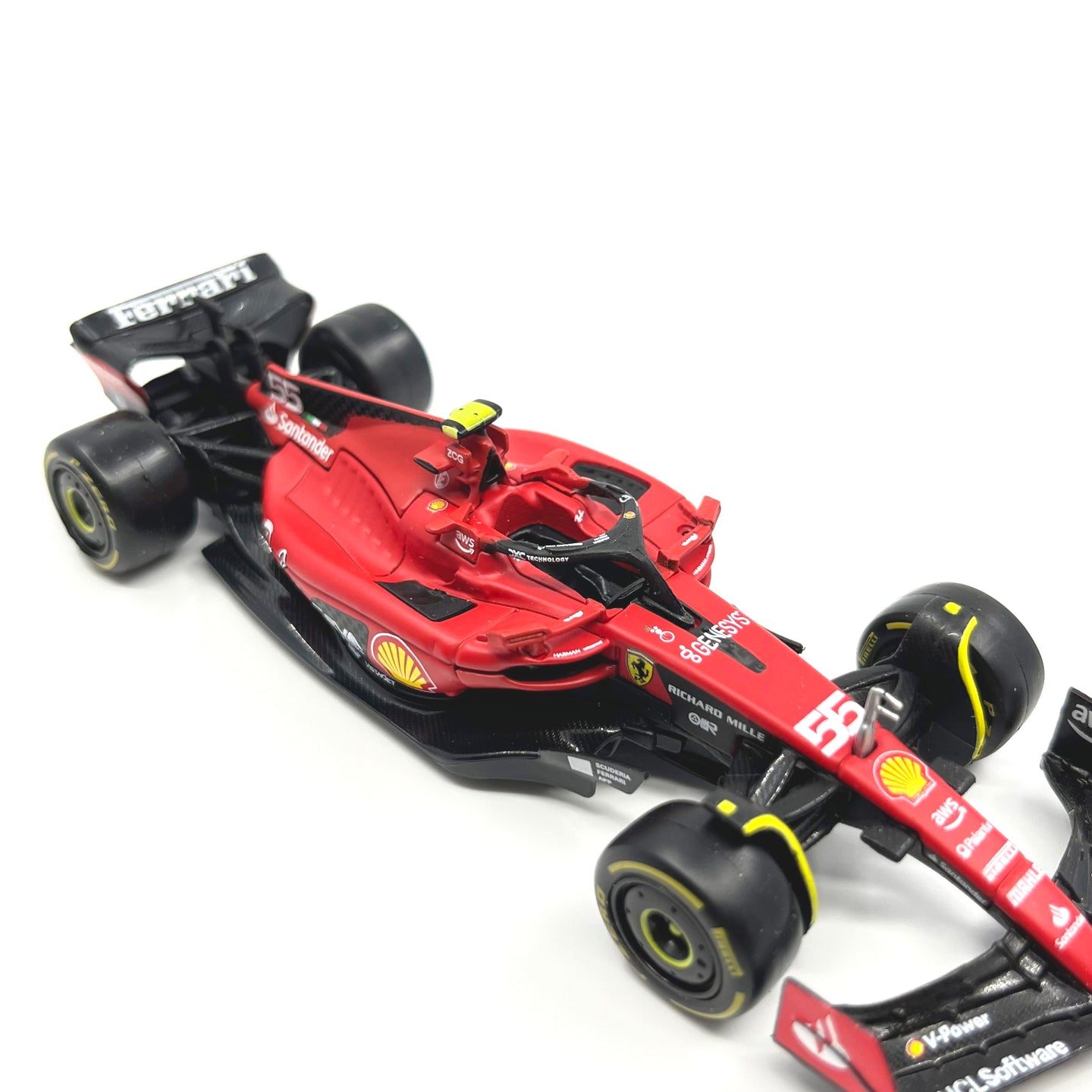 2023 Ferrari SF-23 F1 Formula Diecast Race Car Model 1:43 by Bburago