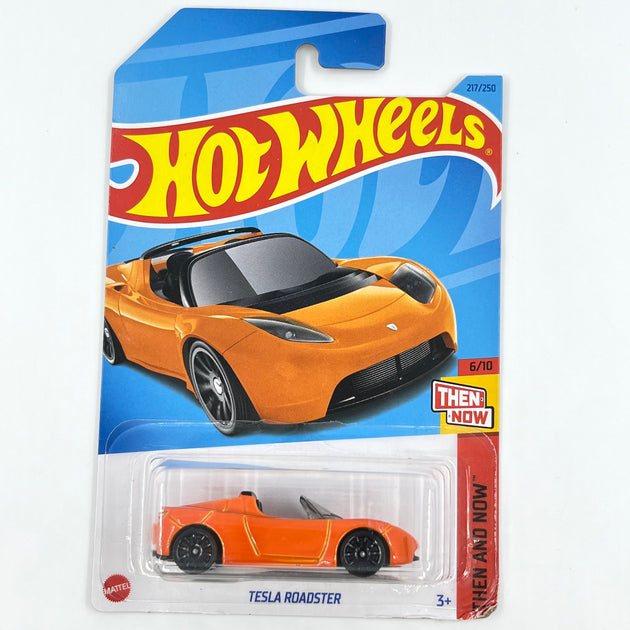 Then And Now - Tesla Roadster - Hotwheel 2023