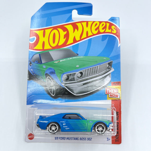 Then And Now - '69 Ford Mustang Boss 302 - Hotwheel 2024