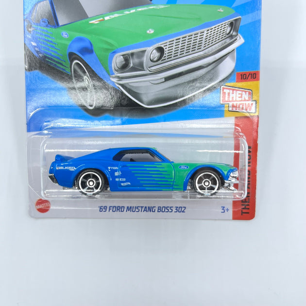 Then And Now - '69 Ford Mustang Boss 302 - Hotwheel 2024