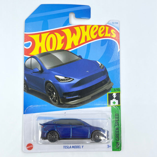 HW Green Speed - Tesla Model Y - Hotwheel 2024