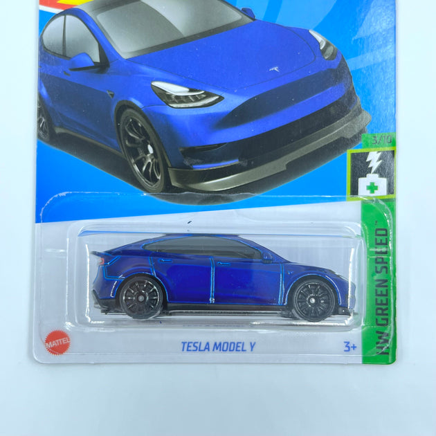 HW Green Speed - Tesla Model Y - Hotwheel 2024